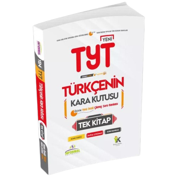 YKS-TYT Türkçenin Kara Kutusu TEK KİTAP Konu Özetli D.Çözümlü ÖSYM ARŞİV Çıkmış Soru Bankası - İnformal Yayınları - Image 1