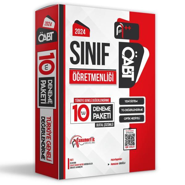 2024 ÖABT SINIF Öğretmenliği 10lu Dijital Çözümlü Paket Deneme TG Anamorfik Yayınları - İnformal Yayınları - Image 1