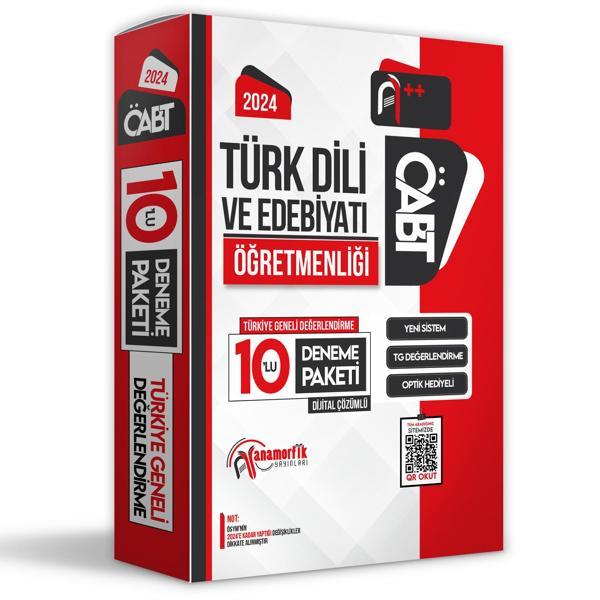 2024 ÖABT TÜRK DİLİ ve EDEBİYATI Öğretmenliği 10lu Paket Deneme D.Çözümlü TG Anamorfik Yayın - İnformal Yayınları - Image 1