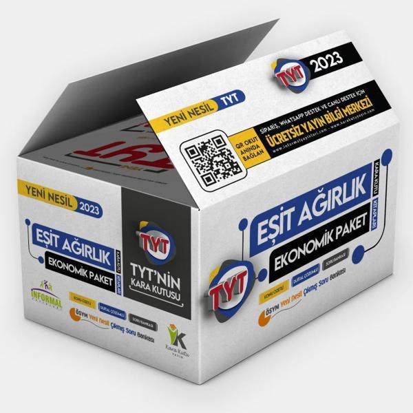 YKS-TYTnin Kara Kutusu TM(EŞİT AĞIRLIK) EKONOMİK SET PAKET Konu Ö.Dijital Çözümlü Soru Bankası - İnformal Yayınları - Image 1