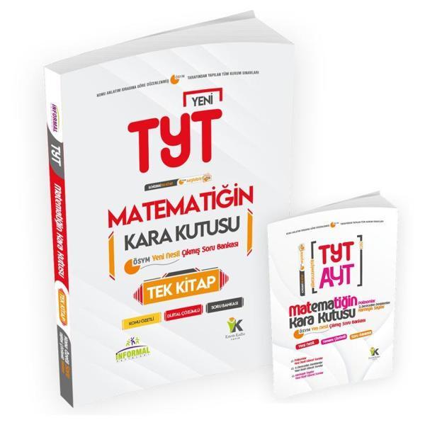  YKS-TYT Matematik Kara Kutu TEK KİTAP Dijital Çözümlü Konu Özetli ÖSYM Çıkmış Soru Bankası - İnformal Yayınları - Image 1