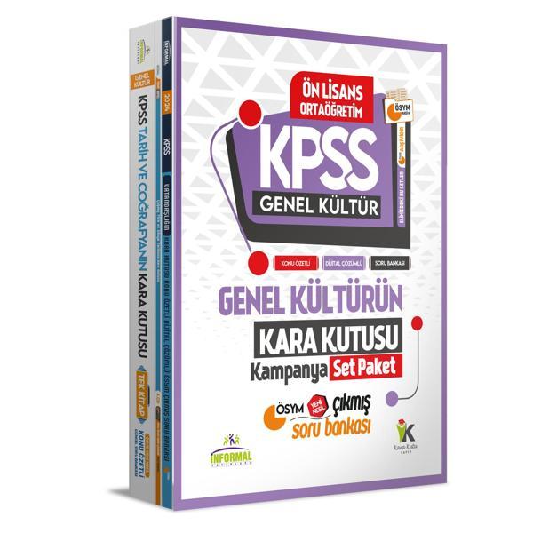 KPSS Ön Lisans Tarih Coğrafya Vatandaşlık Kara Kutu Konu Özetli Dijital Çözümlü Soru Bankası - İnformal Yayınları - Image 1