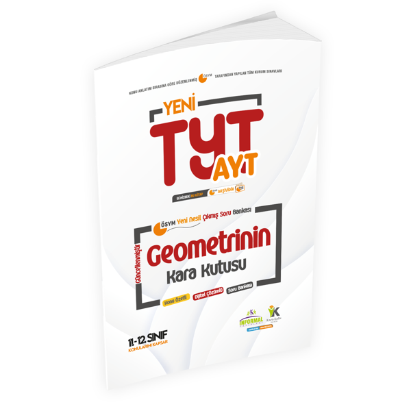 YKS- AYT GEOMETRİNİN Kara Kutusu 4.Kitap Konu Ö.Dijital Ç. Soru BANKASI(12.Sınıf AYT konuları) - İnformal Yayınları - Image 1