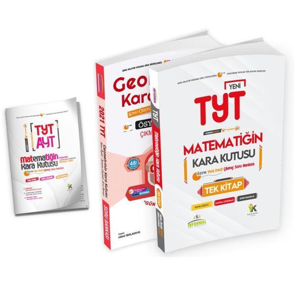 YKS TYT Matematik TEK Kitap ve Geometrinin Kara Kutusu 2li Dijital Çözümlü Çıkmış Soru Bankası Set - İnformal Yayınları - Image 1