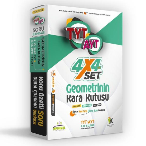 YKS TYT-AYT Geometrinin Kara Kutusu Konu Özetli D. Çözümlü ÖSYM Çıkmış Soru FASİKÜL PAKET SET - İnformal Yayınları - Image 1