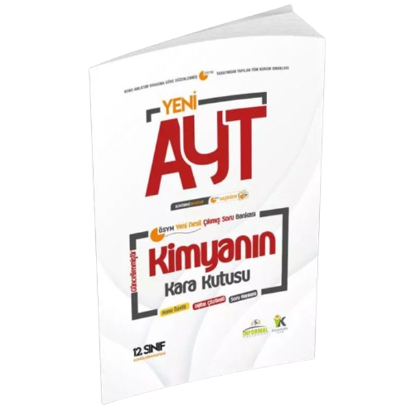 YKS-AYT KİMYANIN Kara Kutusu 4.Kitap Konu Ö. Dijital Ç. Soru BANKASI (12.Sınıf AYT konuları) - İnformal Yayınları - Image 1