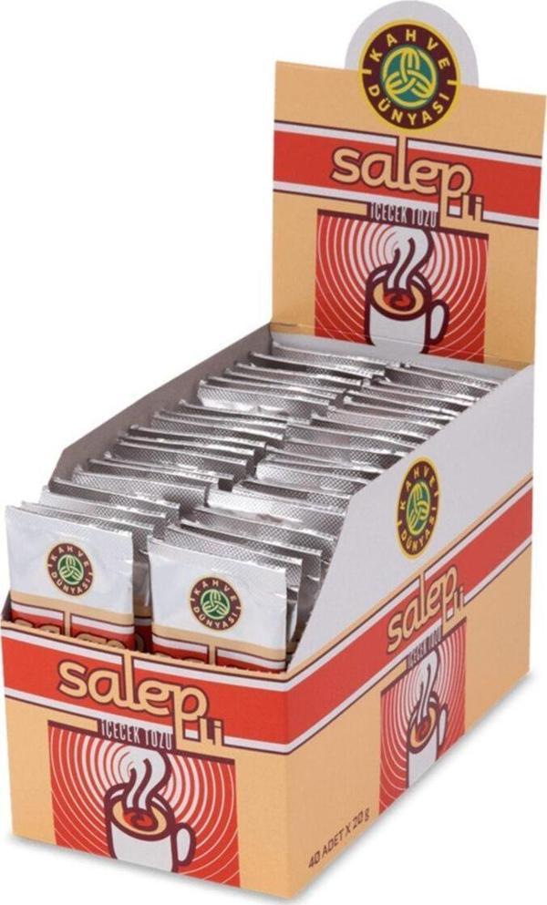 Kahve Dünyası Salep 20 gr (40'lı) - Image 1