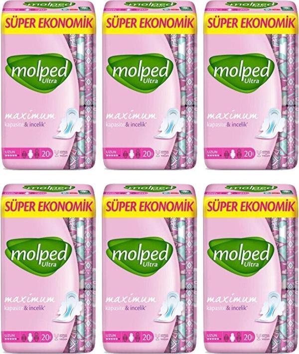 Molped Ultra Süper Ekonomik 20'li Uzun X 6 Paket - Image 1