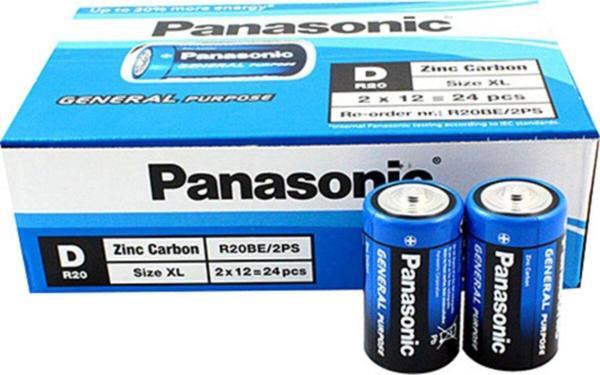 Panasonic D Boy Büyük Pil 1 Kutu 24 Adet - Image 1
