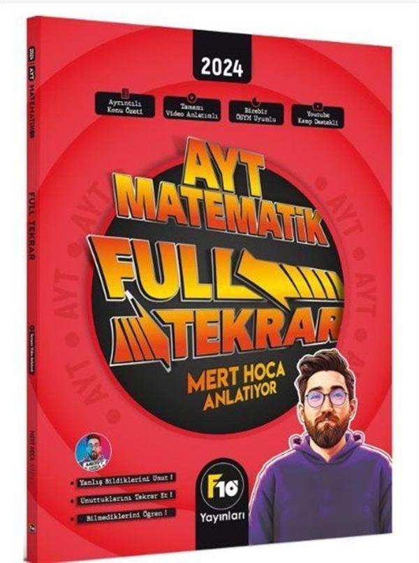 AYT Matematik Full Tekrar Video Ders Kitabı - F10 Yayınları - Image 1