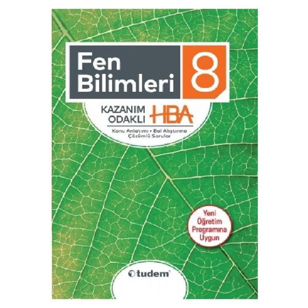 8.Sınıf Fen Bilimleri Kazanım Odaklı HBA - Tudem Yayınları - Ders Kitapları - Image 1