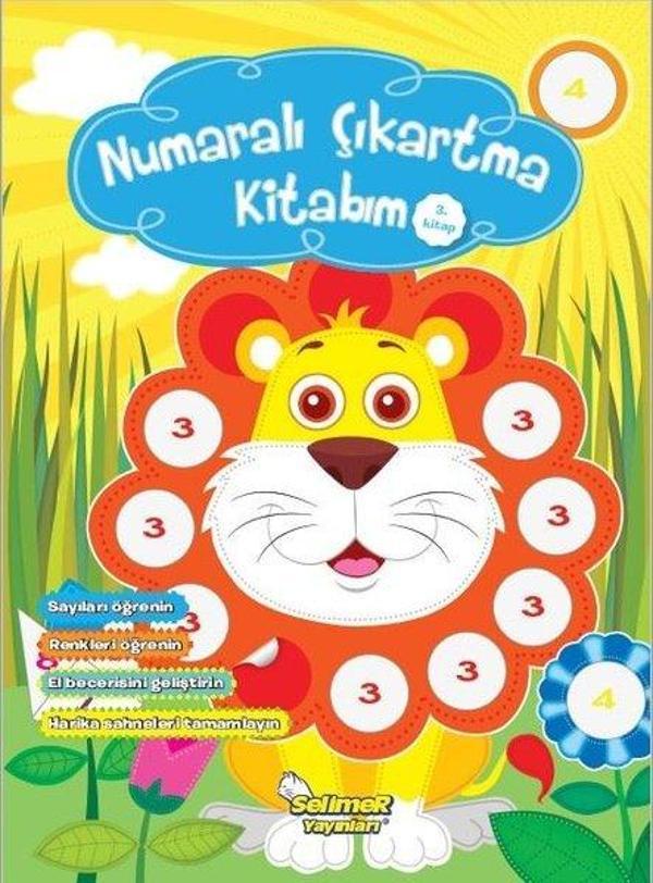 Numaralı Çıkartma Kitabım 3.Kitap - Selimer - Image 1