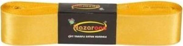 Nazarone Saten Kurdele 3CM/10METRE SARI(412) - Image 1