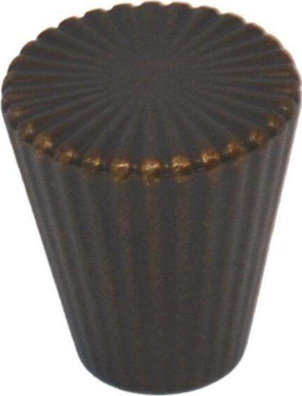 Furnipart Kulp Chocolate, Antik Bronz, Düğme - Image 1