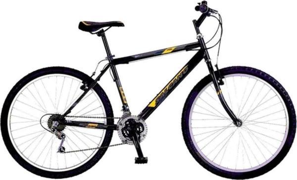 Salcano Excel 24" Jant V Fren 14' Kadro 21 Vites Dağ Bisikleti Siyah Sarı Gri - Image 1