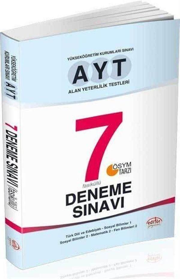 AYT 7 Deneme Sınavı - Editör - Image 1