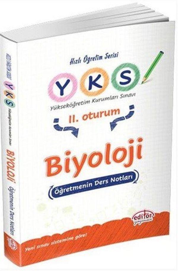 YKS 2. Oturum Biyoloji Öğretmenin Ders Notları - Editör - Image 1