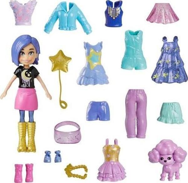 Polly Pocket Farklı Kombin Eğlencesi HKV88 HKV93 Lisanslı Ürün - Image 1