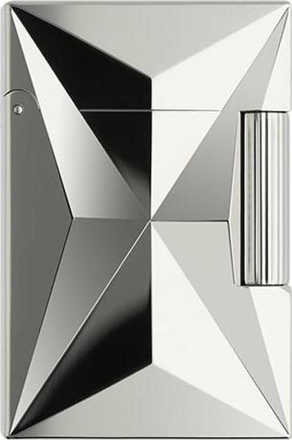 S.T. Dupont Ligne 2 Chrome Fire X Luxury Gümüş Puro Çakmağı 18610 - Image 1