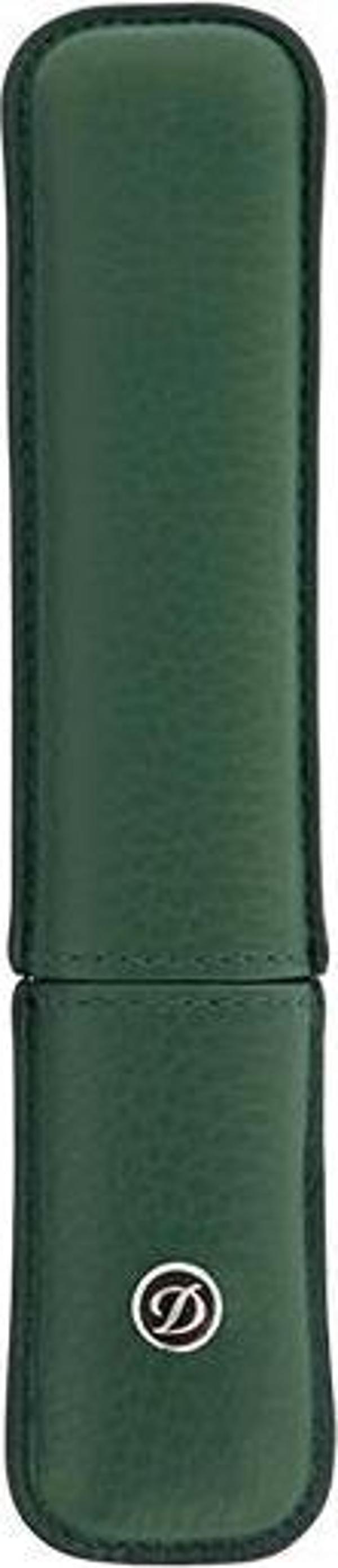 S.T. Dupont Yeşil Deri Kalem Kılıfı 7128 - Image 1