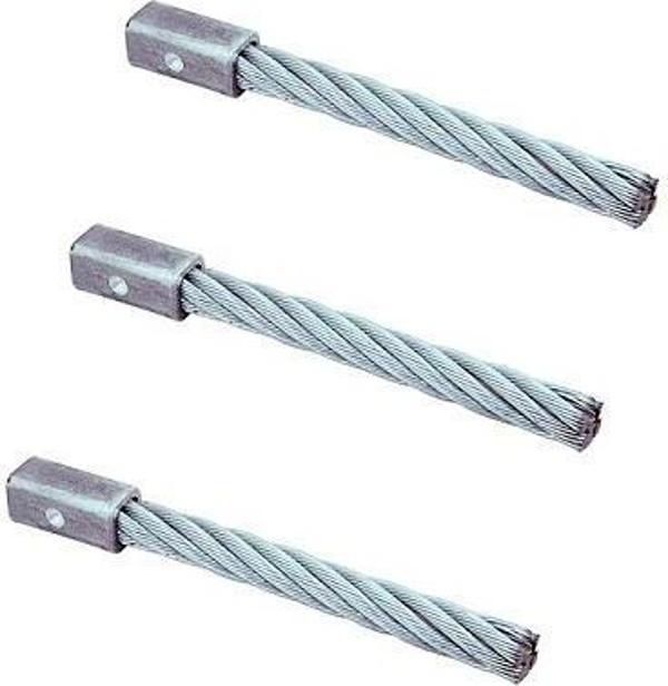 Baseh Metal Kaldırım Temizleme Aparatı Yedek Çelik Halat 3 Adet - Image 1