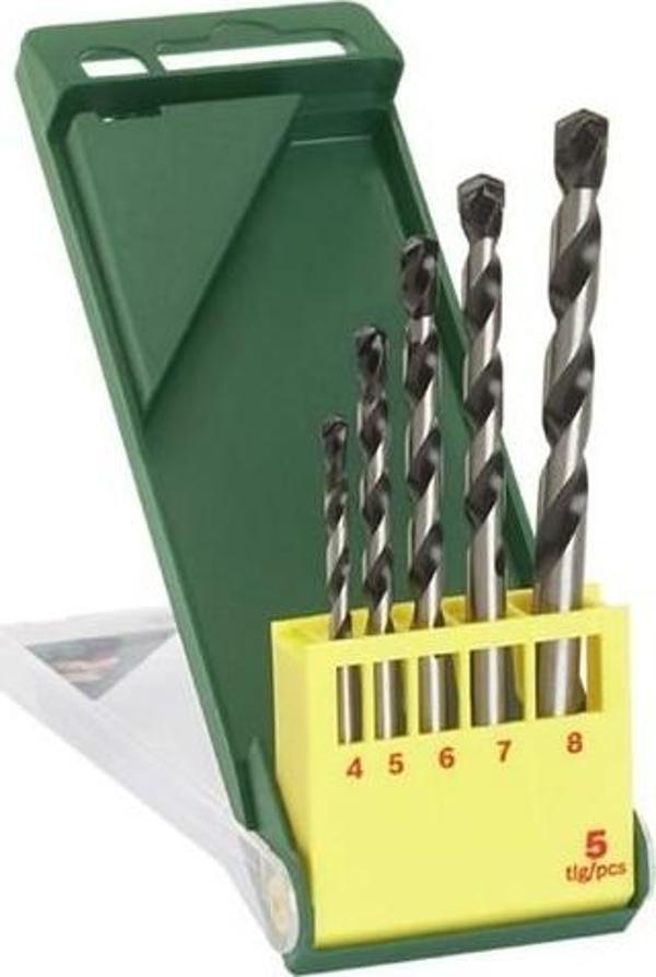 Bosch 2 607 019 445 Beton Uç Seti 5 Parça (4/5/6/7/8 mm) - Image 1