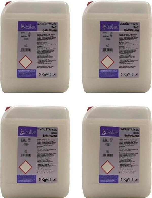 Birka Endüstriyel Saç Şampuanı (4x5 Kg.) - Image 1