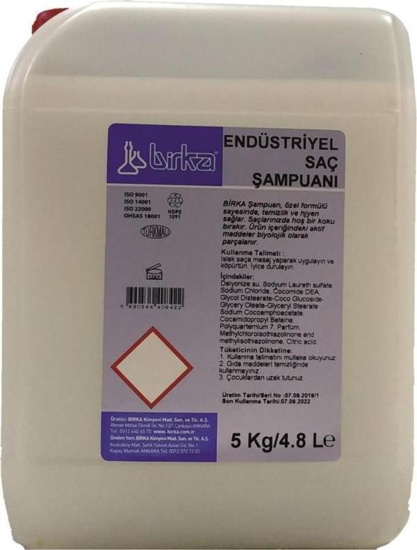 Birka Endüstriyel Saç Şampuanı 5 Kg. - Image 1