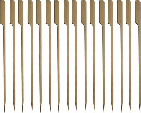 25cm. Yassı Bambu Çöp Şiş 200 Adet - Image 1