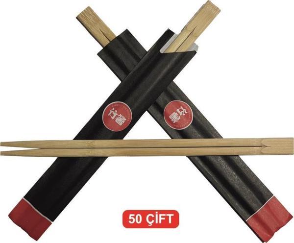 Bambu Çin Çubuğu Chopsticks 50 Çift - Image 1