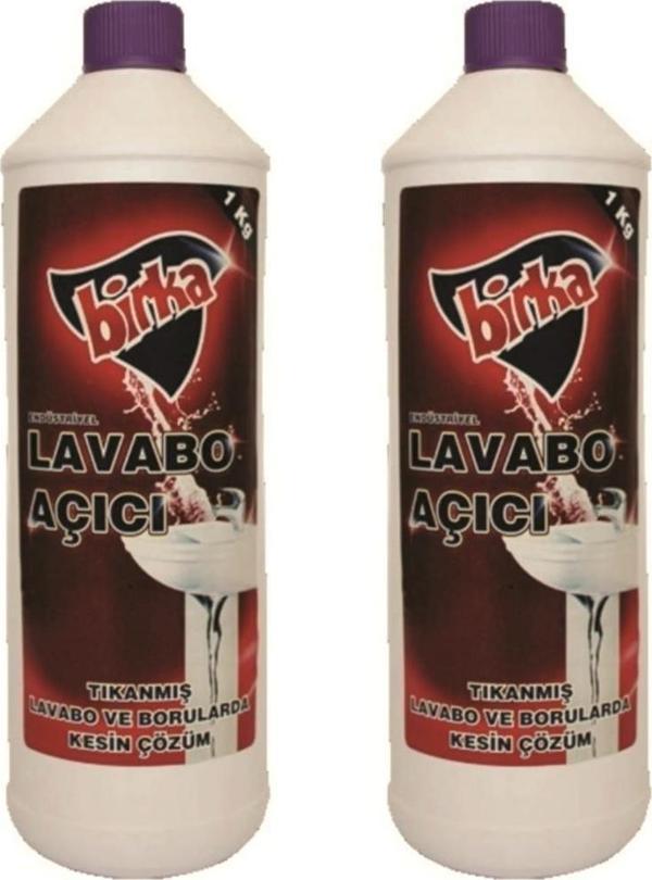 Birka Sıvı Lavabo Açıcı 1 Kg. x 2 Adet - Image 1