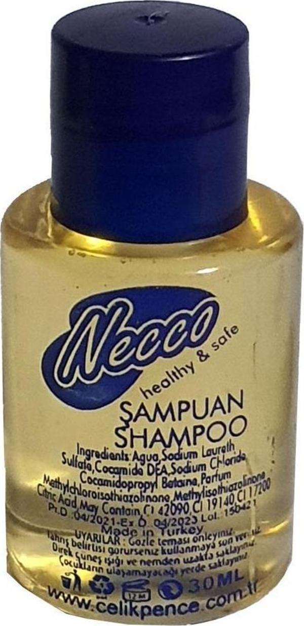 NECCO Otel Duş Şampuanı 30 ml. 100 Adet  - Image 1