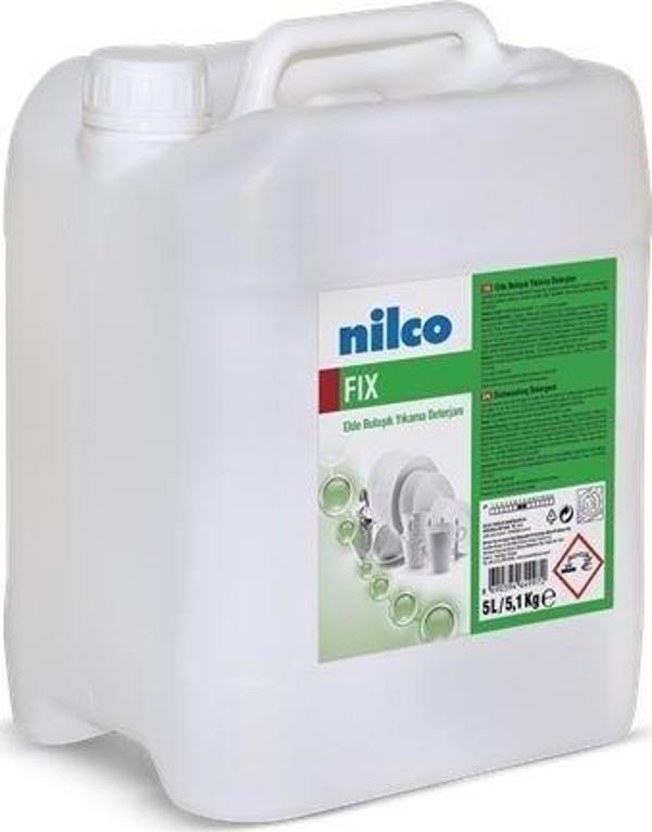 Nilco FIX 5LT/5.1KG YÜKSEK PERFORMANS ELDE BULAŞIK YIKAMA DETERJANI - Image 1