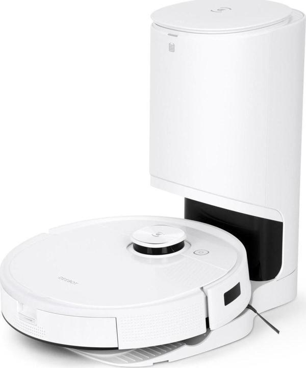 Ecovacs Deebot T9 plus Beyaz Renk Akıllı Robot Süpürge ve Paspas - Image 1