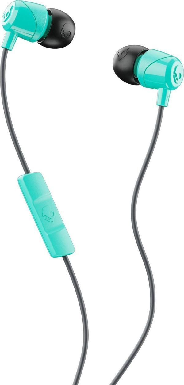 Skullcandy Jib In Ear Mikrofonlu Kablolu Kulaklık S2DUY-L675 Turkuaz-Siyah - Image 1