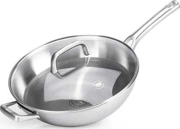 Berndes 99219 Tricion Pro Paslanmaz Wok Tava 32 cm - Image 1