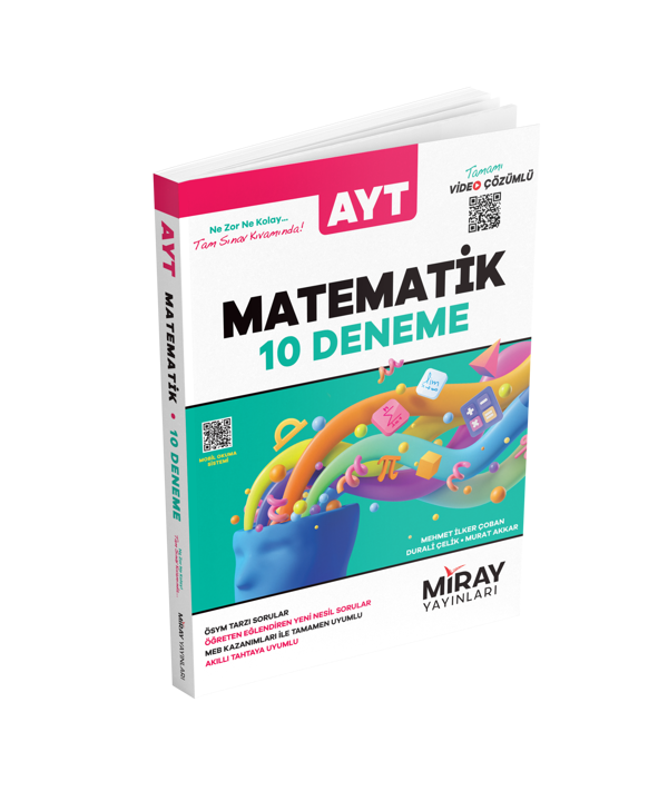 Miray Ayt Matematik 10 Deneme - Miray Yayınları - Image 1
