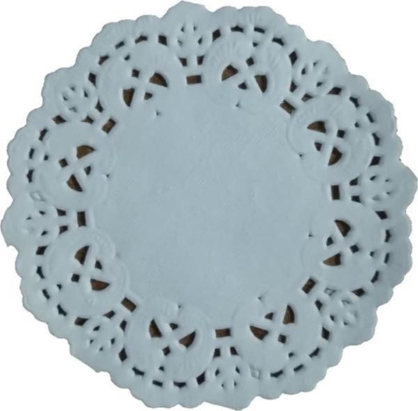 Dantel Kağıt Bardak Altlığı 9 cm. 500 Adet  - Image 1