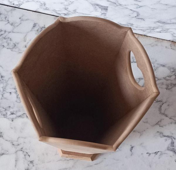 Hobi Adn 90187 Ahşap Mdf  HAM Şemsiyelik Vazosu büyük MODEL Kutuda Sevk El Yapım - Image 1