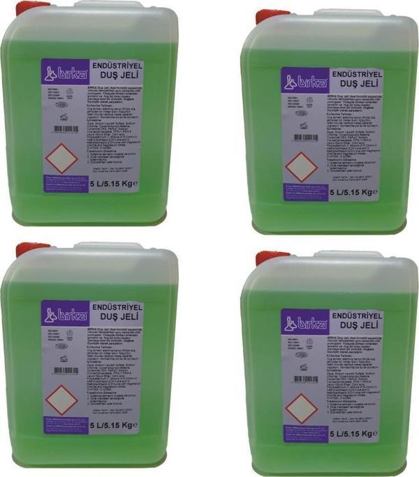 Endüstriyel Duş Jeli 5 Litre x 4 Adet - Image 1
