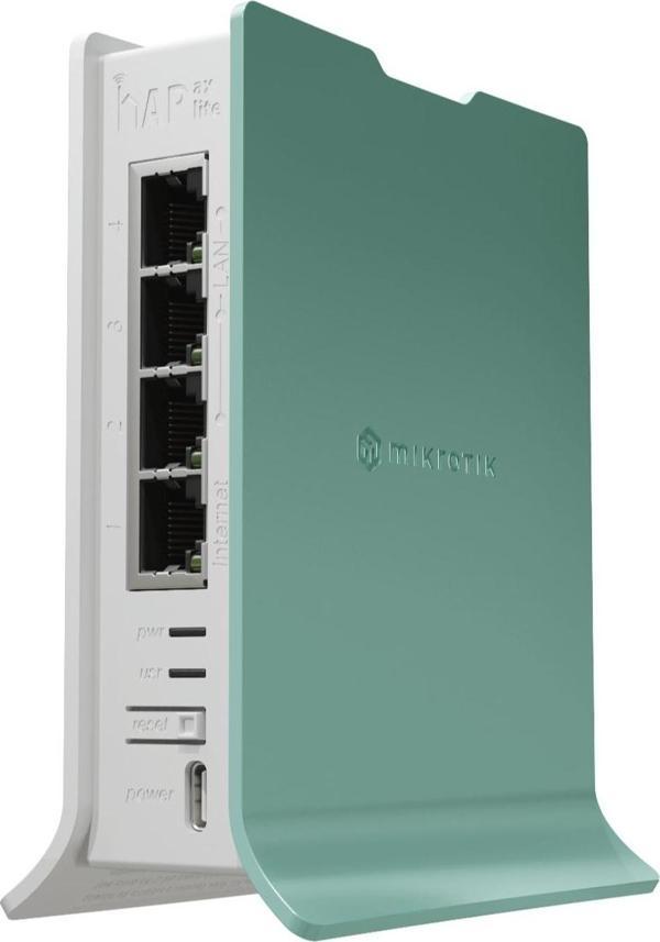 MikroTik hAP ax lite - L41G-2axD 2.4GHz WiFi6 AP Firewall Router - Image 1