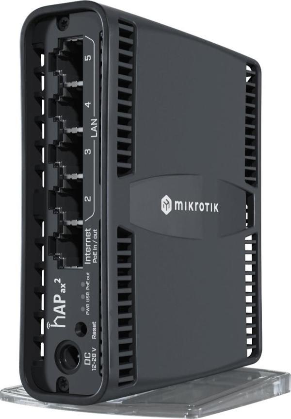 MikroTik hAP ax² - C52iG-5HaxD2HaxD-TC WiFi6 Firewall Router - Image 1