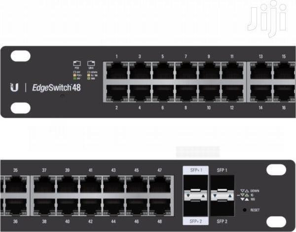 UBNT ES-48-500W  EdgeSwitch 48 Port 500W PoE+ Layer3 Switch - Image 1