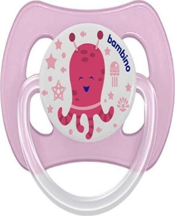 Bambino Desenli Kelebek Damaklı Emzik No:1 P2497 - Image 1