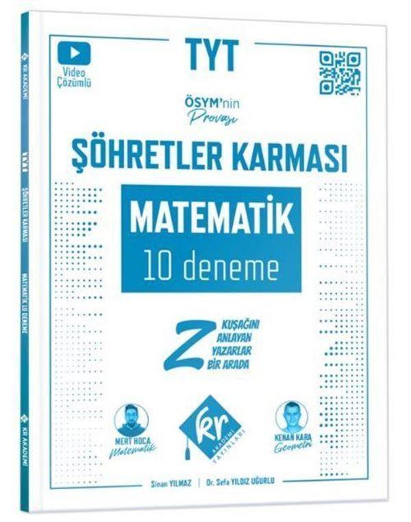TYT Şöhretler Karması Matematik 10 Deneme - KR Akademi - Image 1