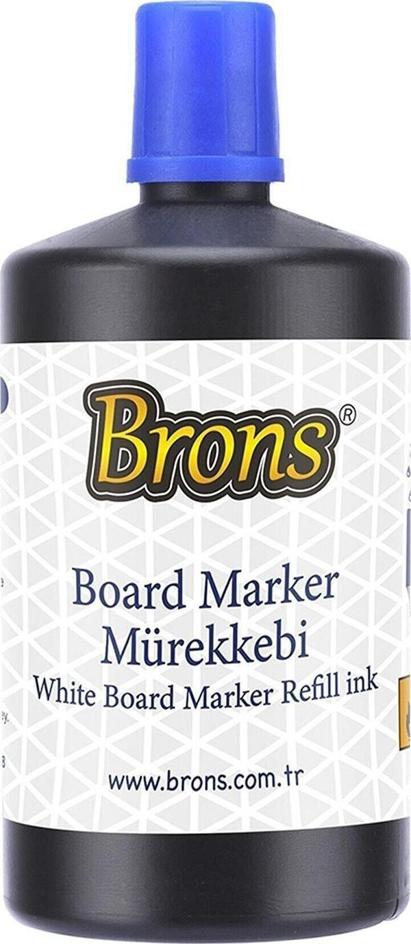 Brons Tahta Kalemi Mürekkebi 250 Cc Mavi Br-9151 (4 Lü Paket) - Image 1