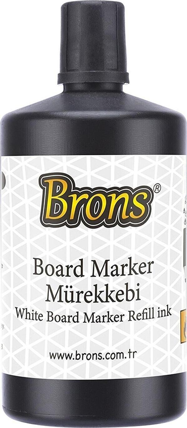 Brons Tahta Kalemi Mürekkebi 250 Cc Siyah Br-9150 (4 Lü Paket) - Image 1