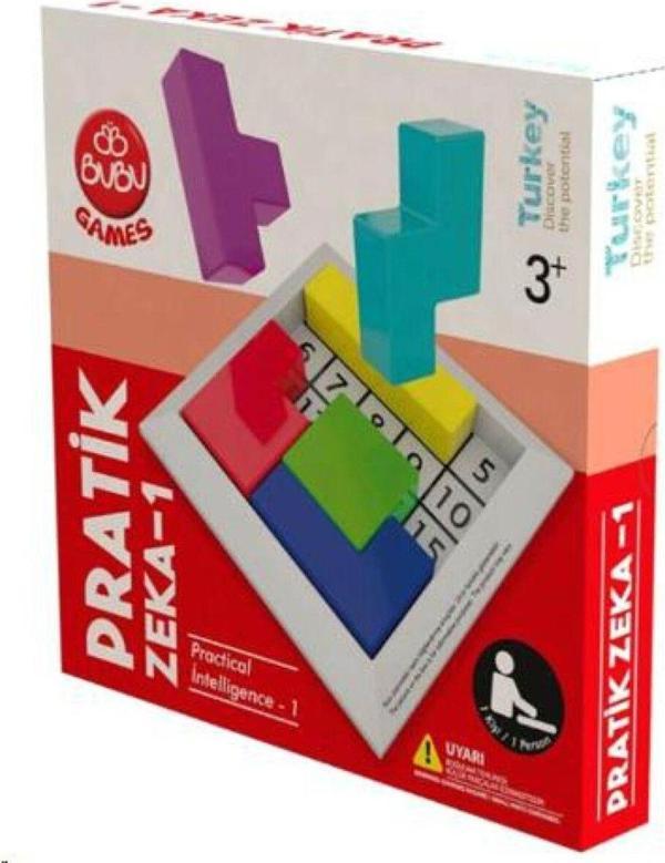 Bu-Bu Games Pratik Zeka 1 Kutu Oyunu GM0010 - Image 1