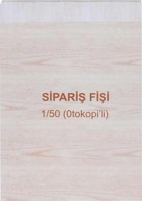 Dilman Sipariş Fişi 1/50 2 Nüsha Otokopili 4213 (12 Koçan) - Image 1