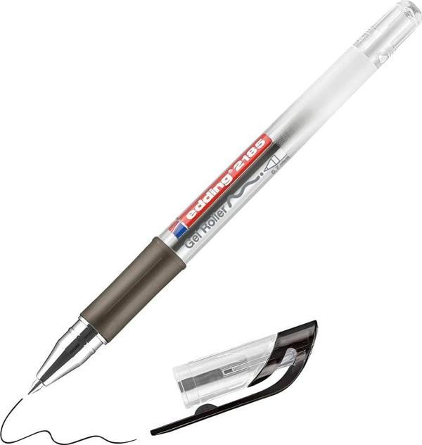 Edding Roller Kalem Cristal Jel 0,7 Mm Siyah 2185 (10 Lu Paket) - Image 1